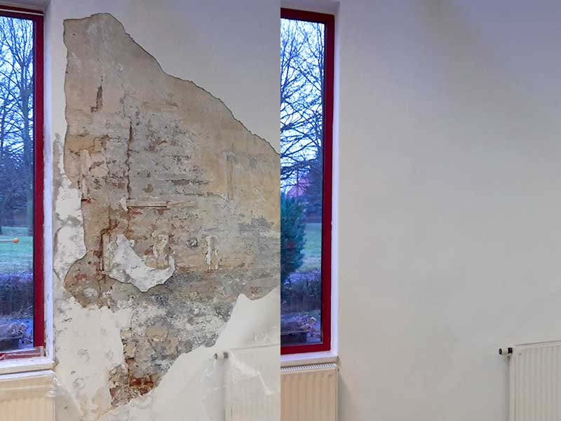 Verputzen, Malermeister Andreas Demeter