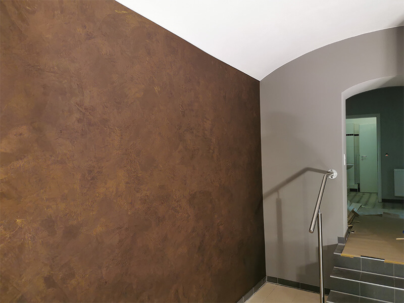 Effektfarben, Malermeister Andreas Demeter